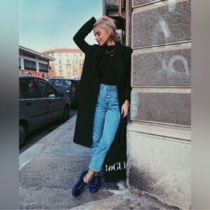 CLOSED Pedal Pusher High Waist Slim Blue Jeans